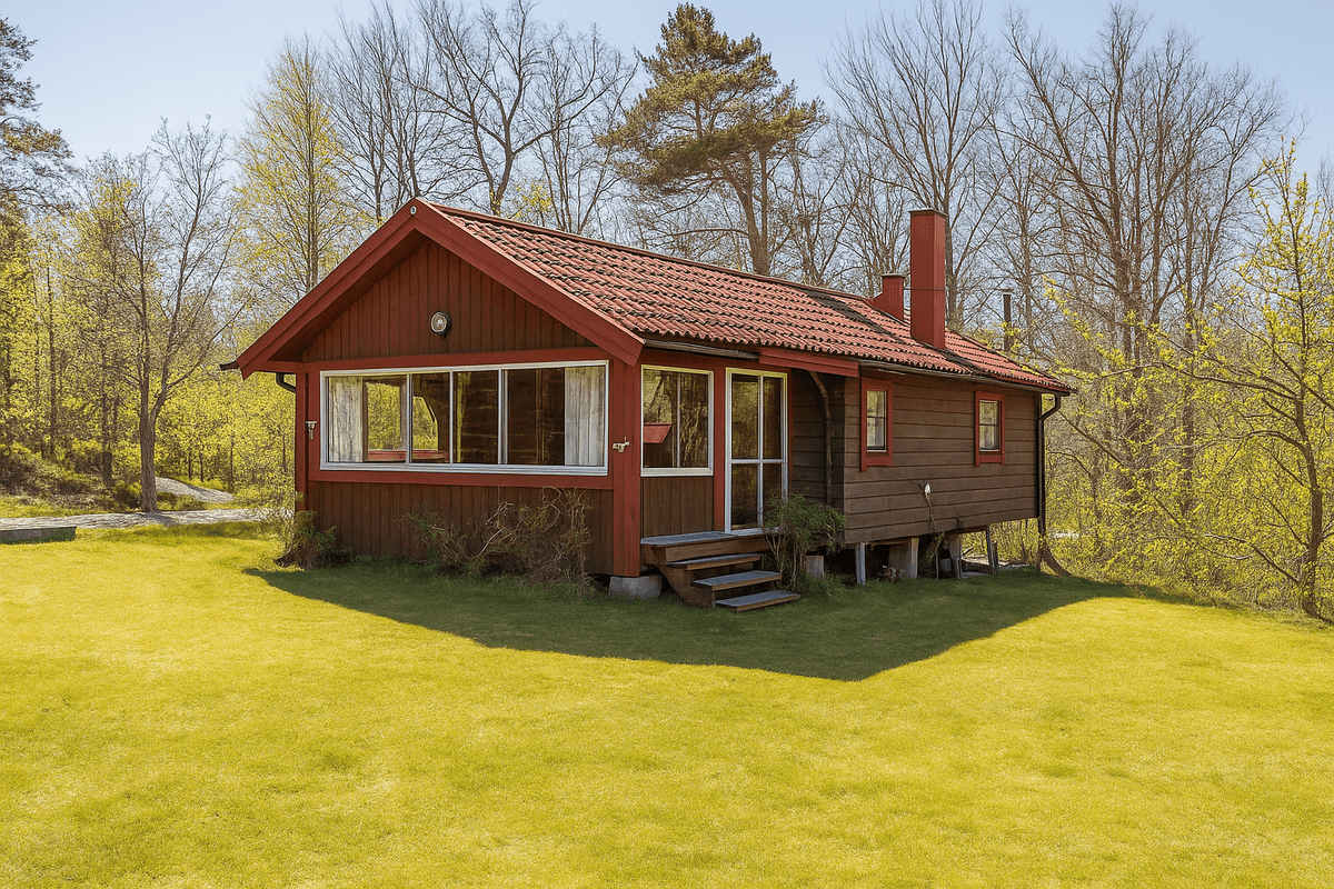Stuga med 4-5 sängplatser i  Herräng, Stockholm