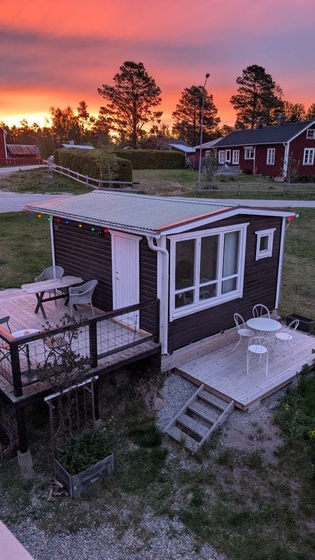 Stuga med 2 sängplatser i  Hudiksvall, Gävleborg
