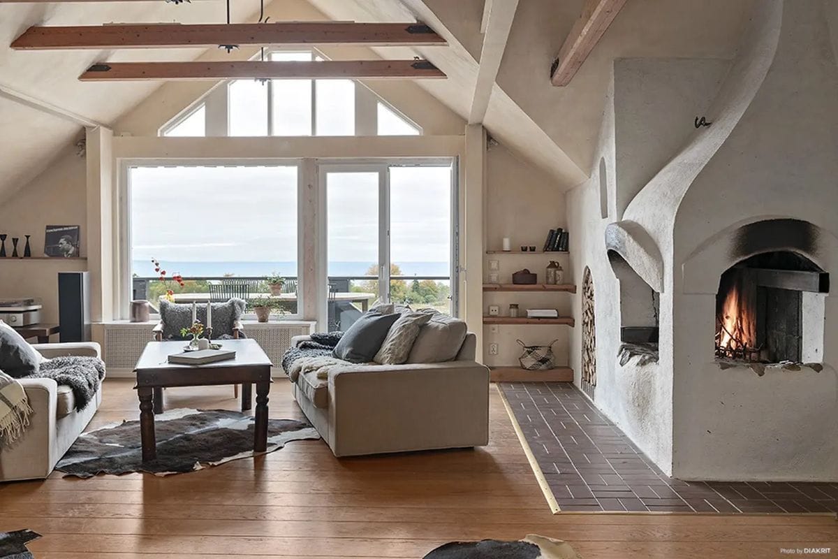 Stuga med 5-6 sängplatser i  Kivik, Skåne