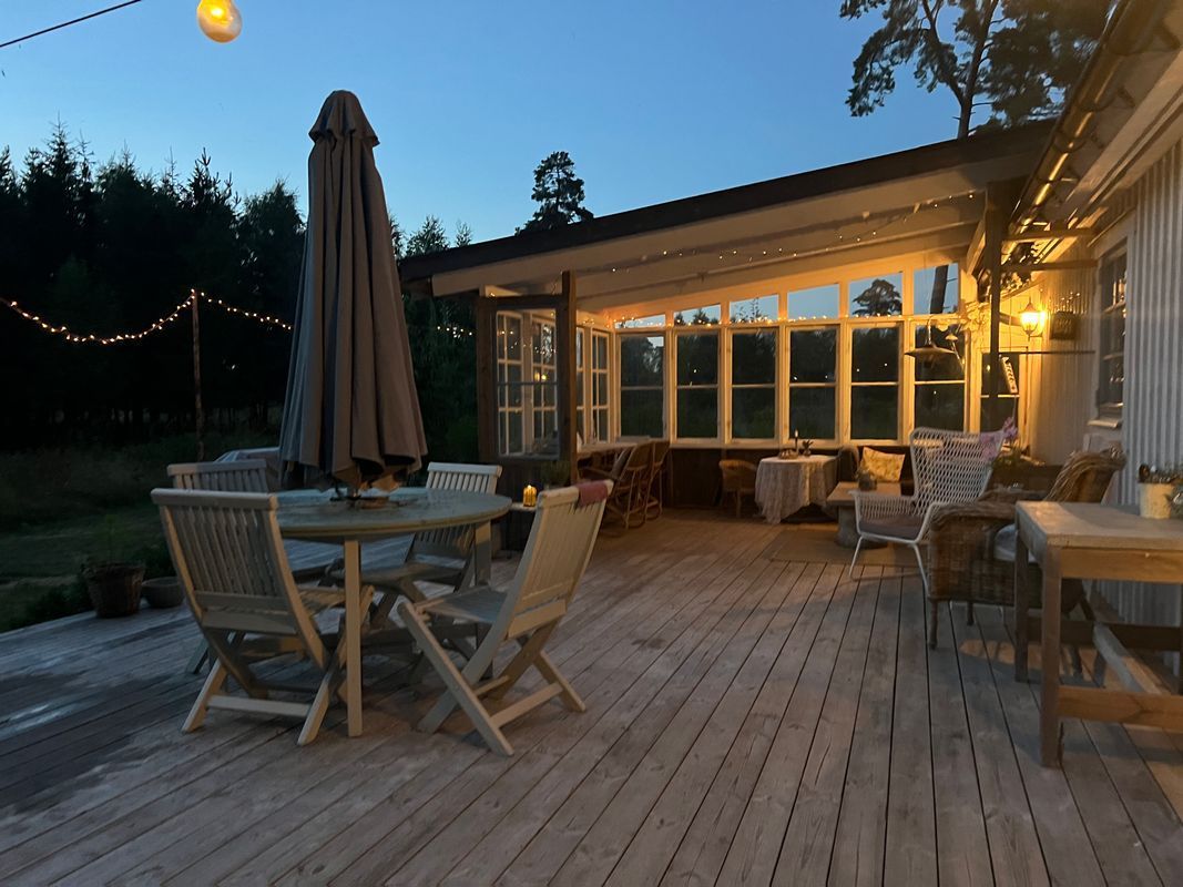 Stuga med 4-6 sängplatser i  Gotland