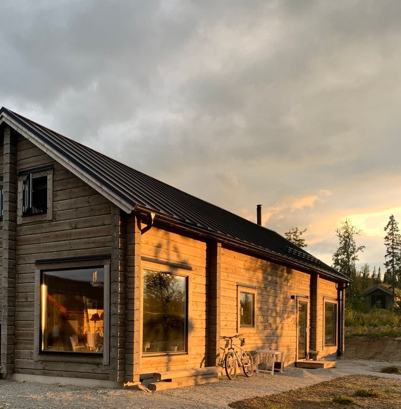 Stuga med 8-9 sängplatser i  Funäsdalen, Jämtland
