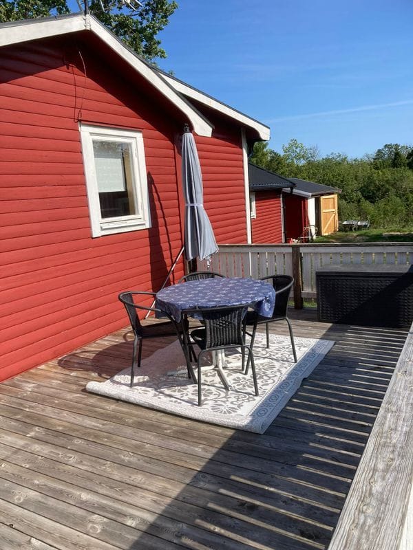 Stuga med 4 sängplatser i  Byxelkrok, Kalmar