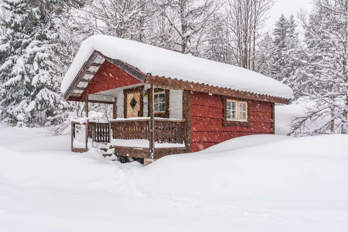 Stuga med 2-3 sängplatser i  Grövelsjön, Dalarna