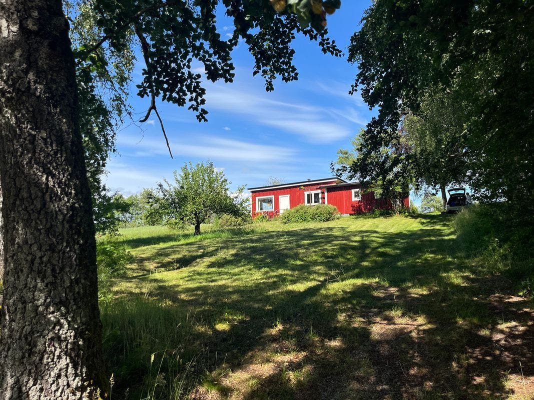 Stuga med 4-5 sängplatser i  Kronoberg
