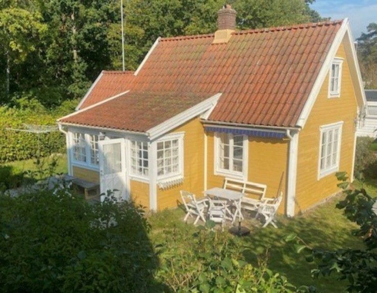 Stuga med 6-8 sängplatser i  Vejbystrand, Skåne