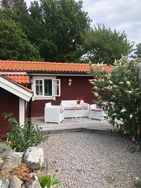 Stuga med 4 sängplatser i  Hasslö, Blekinge