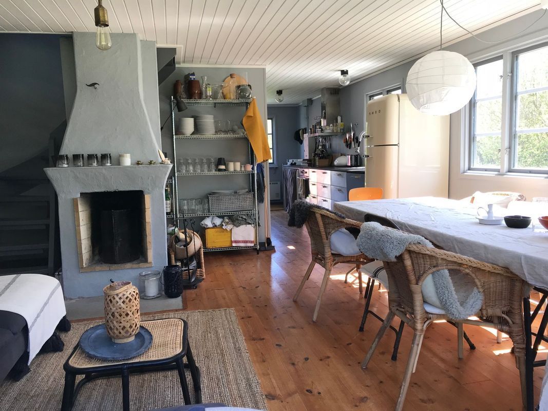 Stuga med 8-10 sängplatser i  Gotland