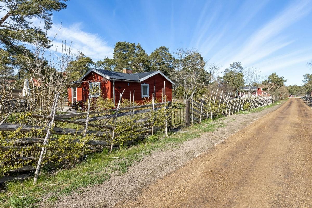 Stuga med 4 sängplatser i  Vibble, Gotland