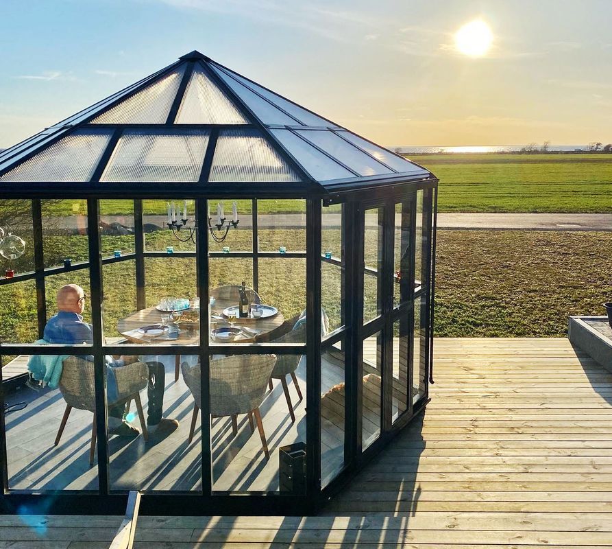 Stuga med 2 sängplatser i  Kalmar