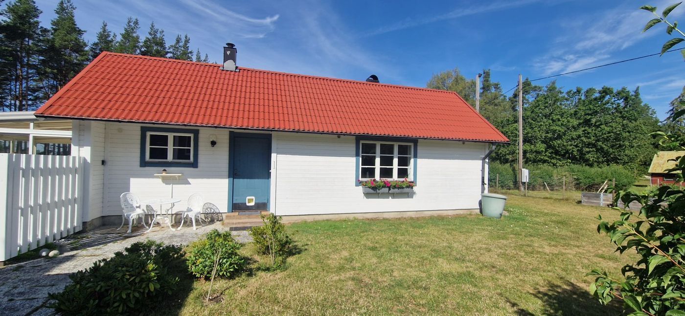 Stuga med 6-7 sängplatser i  Gotland