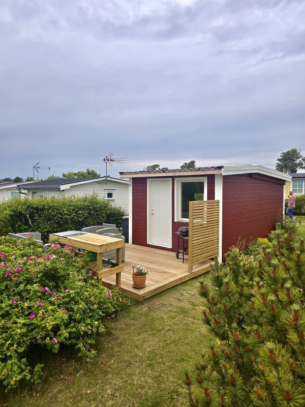 Stuga med 4 sängplatser i  Skrea Strand, Halland