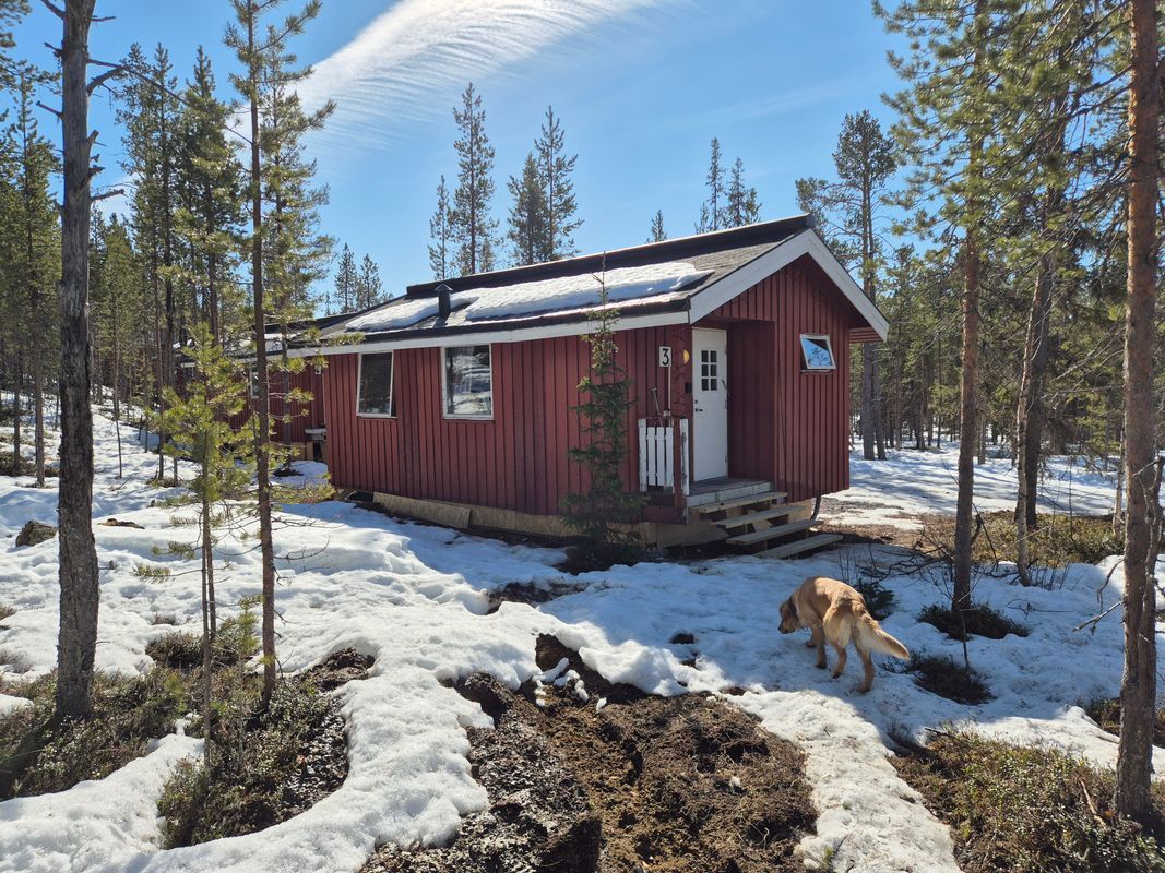 Stuga med 4 sängplatser i  Kurravaara, Norrbotten