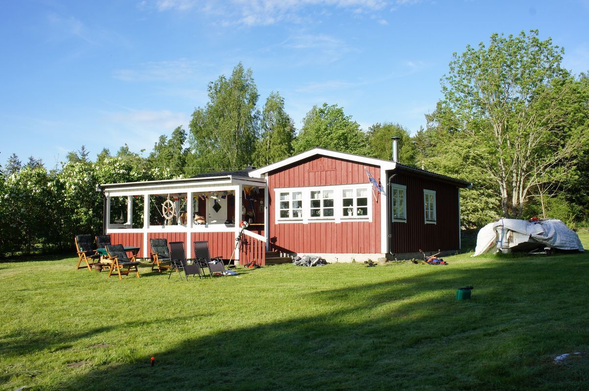 Stuga med 4-6 sängplatser i  Skåne