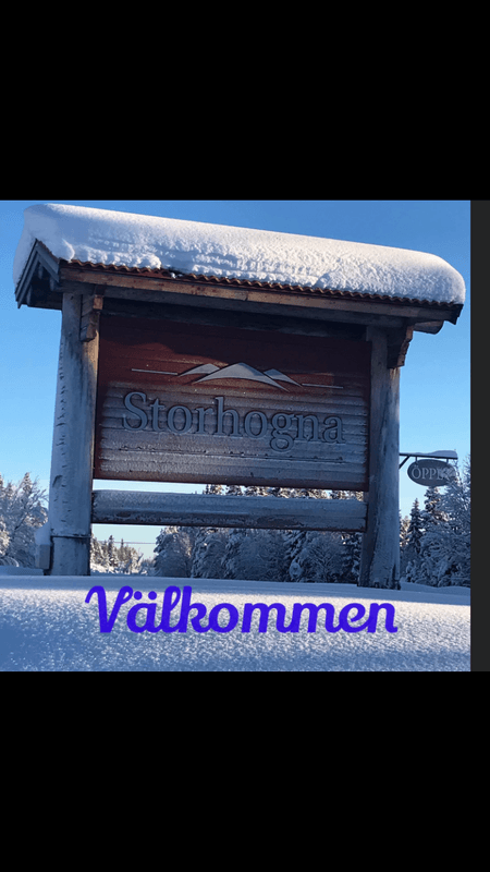 Stuga med 4 sängplatser i  Storhogna, Jämtland