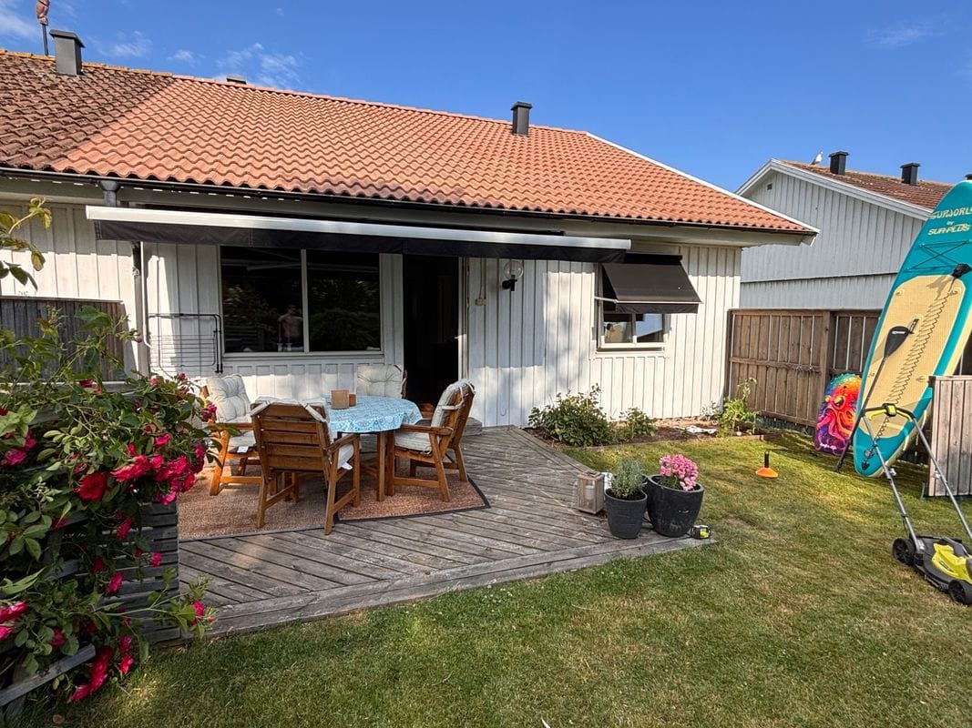Stuga med 4 sängplatser i  Glommen, Halland