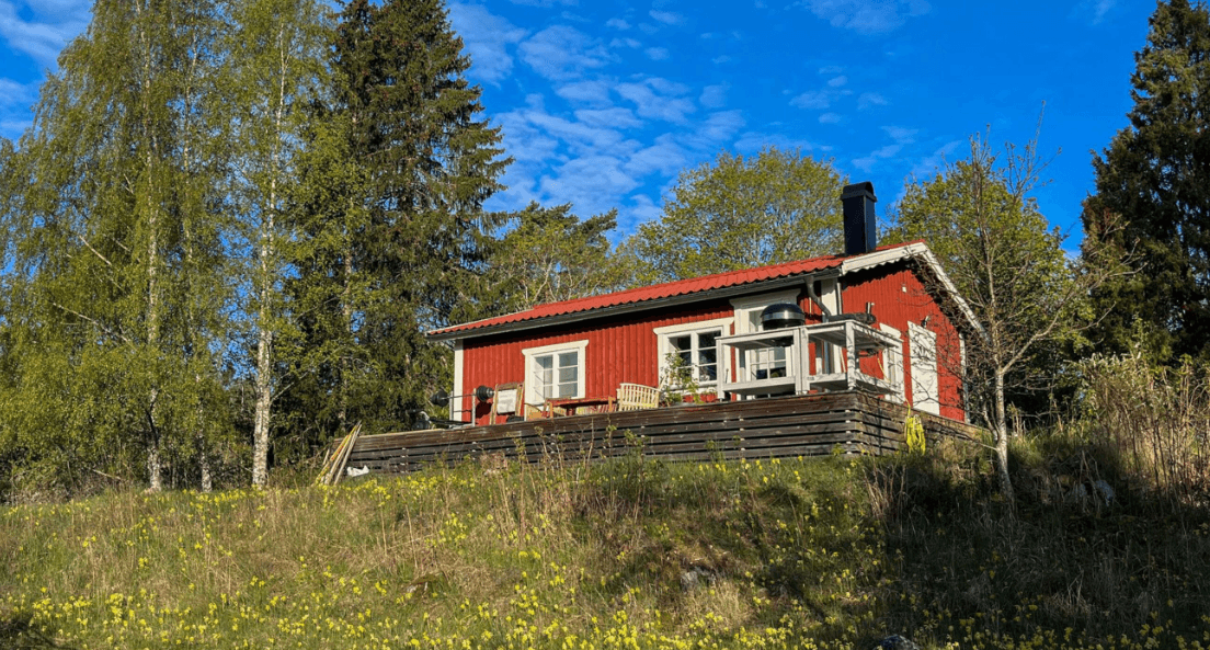 Stuga med 2-4 sängplatser i  Mariefred, Södermanland