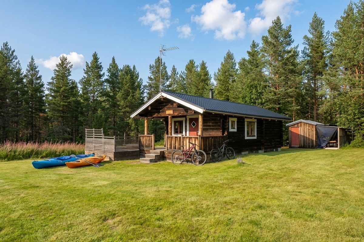 Stuga med 4-6 sängplatser i  Vemdalen, Jämtland