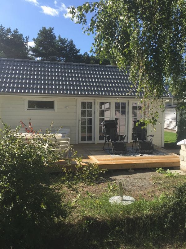 Stuga med 2-4 sängplatser i  Åhus, Skåne