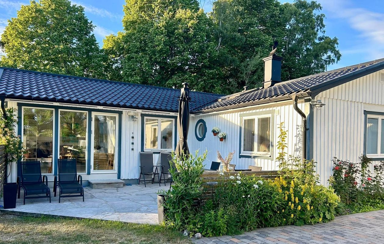 Stuga med 4-6 sängplatser i  Gotland