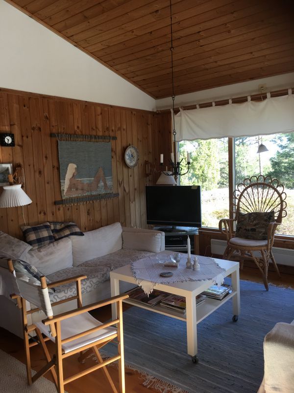 Stuga med 4-6 sängplatser i  Singö, Uppsala