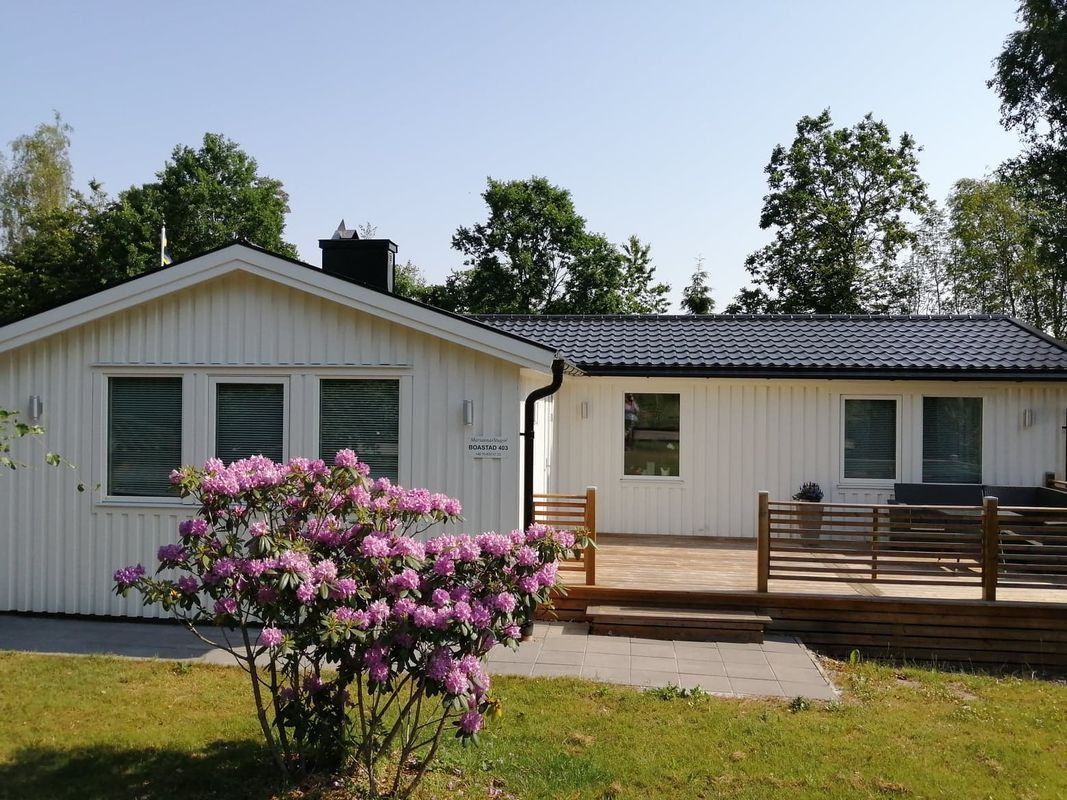 Stuga med 5-6 sängplatser i  Kronoberg