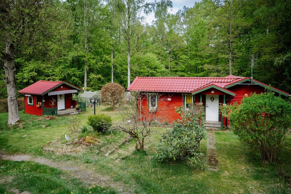 Stuga med 3-5 sängplatser i  Hässleholm, Skåne