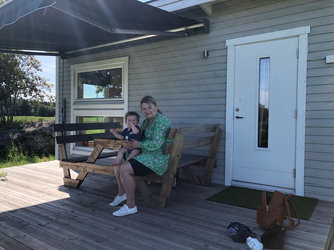 Stuga med 2-3 sängplatser i  Skåne