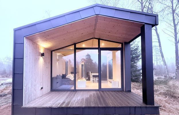 Semesterboende mitt i naturen i Knäred |SE02016