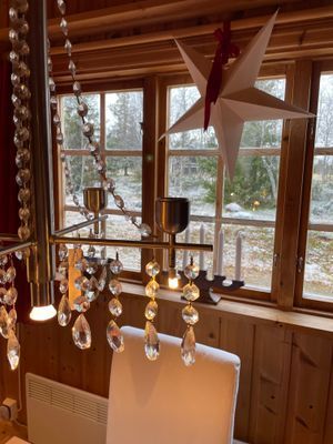 Genuin fjällstuga med skidspår från knuten - Bild 7