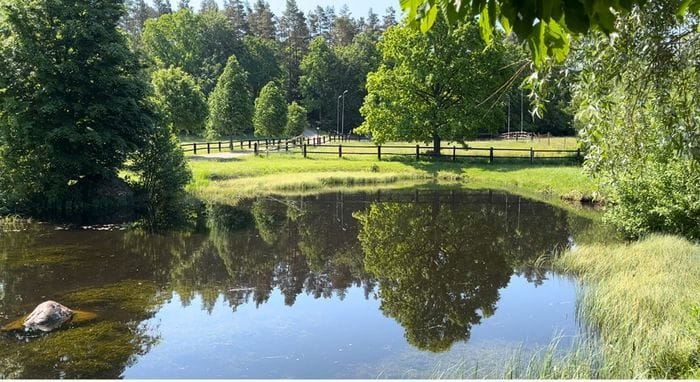 Stuga vid naturreservat