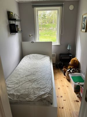 Familjevänlig stuga nära bad - Bild 10
