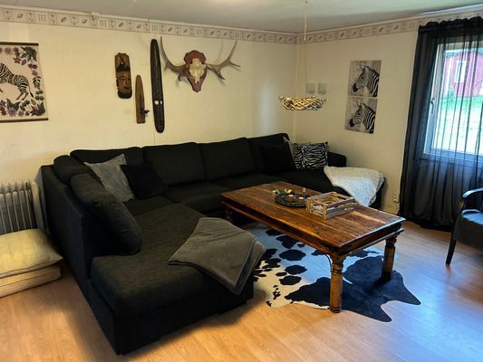 Rymlig soffa