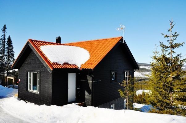 Modernt hus för 2 familjer, ski in/out v3 och v11