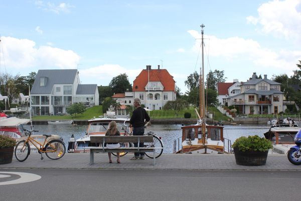 Hamnen i Åhus 1,5km