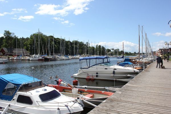 Hamnen i Åhus 1,5km