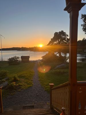 Lövudden Tynningö. Panoramautsikt över havet - Bild 13