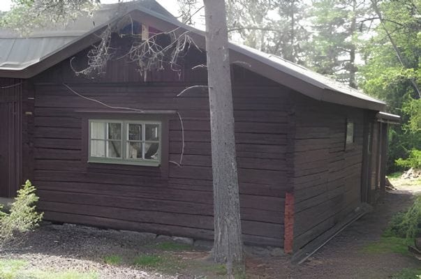 Mysig stuga i Grövelsjön