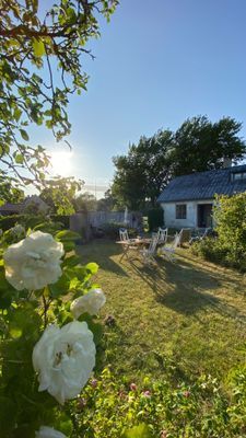 Äldre renoverat kalkstenshus i Öja på Sudret - Bild 16