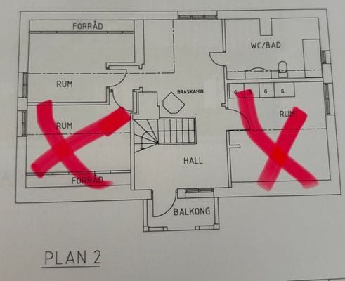 Mysigt hus i kyrkby nära Vänern - Bild 73
