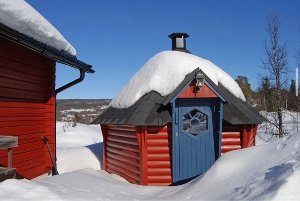 Bild 4 på Mysig fjällstuga med bastu- och grillkåta