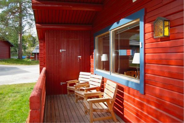 Bild 3 på Mysig fjällstuga med bastu- och grillkåta