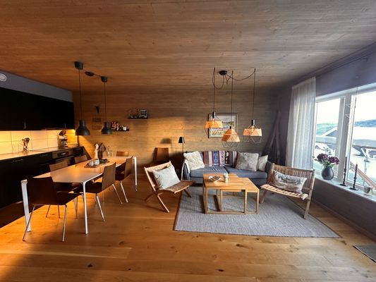 Nybyggd lägenhet med bästa ski in/out läget