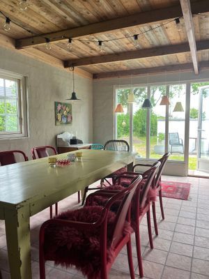 Byhus för många med stor trädgård nära Sankt Olof - Bild 22