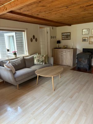 Fin stuga i Mellbystrand vid sandstrand - Bild 14