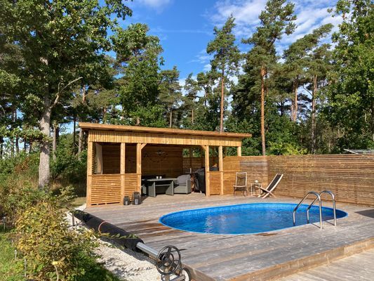 Toppenfint hus med pool nära Ljugarn - Bild 12