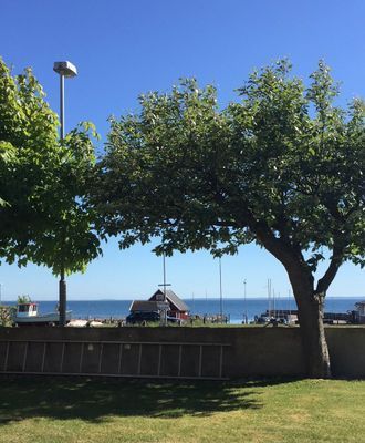 Havsutsikt i Rammsjöstrand