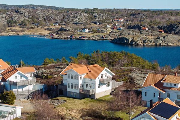 Mäktig havsutsikt i privat läge, Tången Mollösund