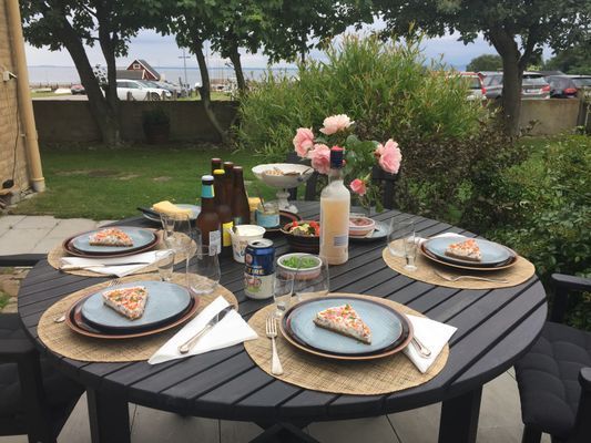 Havsutsikt i Rammsjöstrand