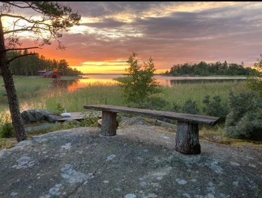 Badmöjlighet 200mm från stugan