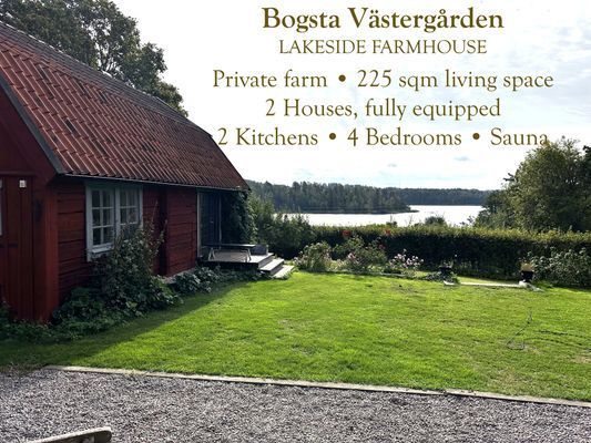 Bogsta By – Historisk Sörmlandsgård med sjöutsikt